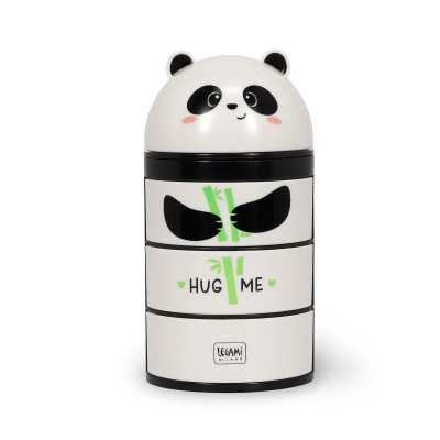 ORGANIZER DA SCRIVANIA con 3 cassetti PANDA legami KAWAII
