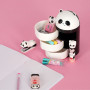 ORGANIZER DA SCRIVANIA con 3 cassetti PANDA legami KAWAII