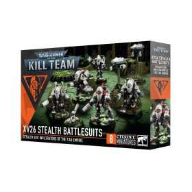 ESOSCHELETRI XV26 STEALTH battlesuits KILL TEAM set di miniature WARHAMMER 40K età 12+