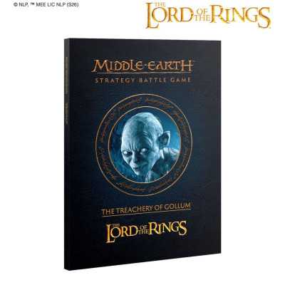 THE TREACHERY OF GOLLUM middle earth strategy battle game JOURNAL the lord of the rings IN INGLESE età 12+