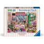 PUZZLE 1000 PEZZI ravensburger BLOSSOM FLOWER SHOP originale NEGOZIO DI FIORI