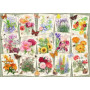 PUZZLE 1000 PEZZI ravensburger FIORI DA GIARDINO originale COTTAGE GARDEN FAVORITES garden flower