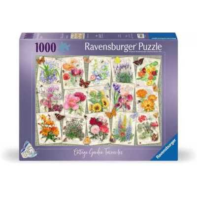 PUZZLE 1000 PEZZI ravensburger FIORI DA GIARDINO originale COTTAGE GARDEN FAVORITES garden flower