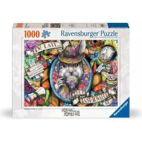 PUZZLE 1000 PEZZI ravensburger ELEGANTE RITARDO originale FASHIONABLY LATE