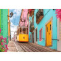 PUZZLE 1000 PEZZI ravensburger LISBON TRAM originale PAESAGGIO SPAGNOLO