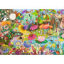 PUZZLE 1000 PEZZI ravensburger LITTLE GARDEN WORLD originale GIARDINO