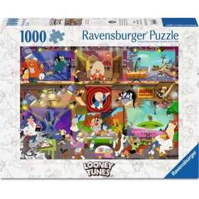 PUZZLE 1000 PEZZI ravensburger LOONEY TUNES STUDIO originale CARTOONS