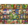 PUZZLE 1000 PEZZI ravensburger LIBRI DI GIARDINAGGIO originale VINTAGE SUMMER GARDEN