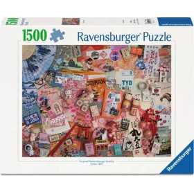 PUZZLE 1500 PEZZI ravensburger VIAGGIO A TOKYO originale TRIP TO TOKYO softclick