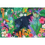 PUZZLE 3000 PEZZI ravensburger PANTERA NELLA GIUNGLA IN FIORE softclick PANTHER IN FLOWERY JUNGLE