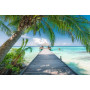 PUZZLE 4000 PEZZI ravensburger SPIAGGIA DA SOGNO ALLE MALDIVE softclick DREAM BEACH AT THE MALDIVES
