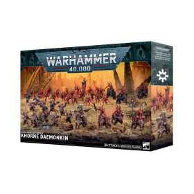 DEMONIDI DI KHORNE daemonkin WORLD EATERS BATTLEFORCE forza da battaglia WARHAMMER 40K età 12+