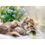 PUZZLE 500 PEZZI ravensburger A BOUQUET OF SWEETNESS originale CUCCIOLI
