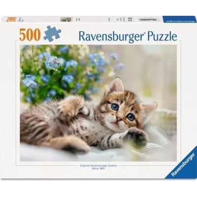 PUZZLE 500 PEZZI ravensburger A BOUQUET OF SWEETNESS originale CUCCIOLI