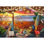 PUZZLE 500 PEZZI ravensburger COZY CABANA originale ACCOGLIENTE