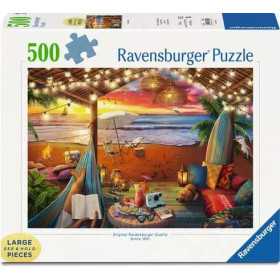 PUZZLE 500 PEZZI ravensburger COZY CABANA originale ACCOGLIENTE