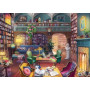 PUZZLE 500 PEZZI ravensburger DREAM LIBRARY originale BIBLIOTECA DEI SOGNI