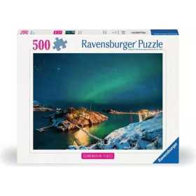 PUZZLE 500 PEZZI ravensburger AURORA BOREALE IN NORVEGIA originale NORTHERN LIGHTS IN TROMSO