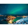 PUZZLE 500 PEZZI ravensburger AURORA BOREALE IN NORVEGIA originale NORTHERN LIGHTS IN TROMSO