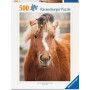 PUZZLE 500 PEZZI ravensburger LITTLE RIDER originale CUCCIOLI