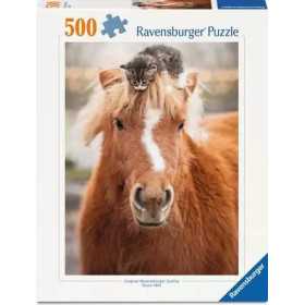 PUZZLE 500 PEZZI ravensburger LITTLE RIDER originale CUCCIOLI