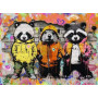 PUZZLE 500 PEZZI ravensburger AMICI PELOSI originale FURRY FRIENDS