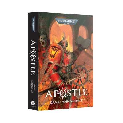 APOSTLE libro IN INGLESE warhammer 40k HARDBACK black library DAVID ANNANDALE età 12+