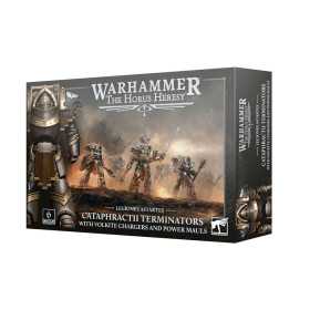 CATAPHRACTII TERMINATORS with volkite chargers and power mauls LEGIONES ASTARTES warhammer THE HORUS HERESY età 12+