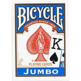 CARTE da gioco BICYCLE mazzo di carte JUMBO BLU playing cards 78 CARTE made in usa POKER SIZE