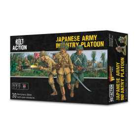 JAPANESE ARMY INFANTRY PLATOON giapponesi BOLT ACTION set di miniature in plastica WARLORD GAMES età 12+