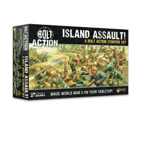 ISLAND ASSAULT! third edition STARTER SET giappone BOLT ACTION set di miniature in plastica WARLORD GAMES età 12+
