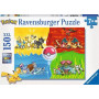 PUZZLE 150 PEZZI XXL ravensburger POKEMON perfect age fit QUATTRO COLORI età 7+