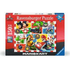 PUZZLE 150 PEZZI XXL ravensburger MARIOKART perfect age fit MARIO KART età 7+
