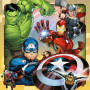 3 PUZZLE DA 49 PEZZI ravensburger AVENGERS 3x49pz MARVEL età 5+