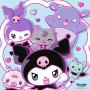 3 PUZZLE DA 49 PEZZI ravensburger KUROMI 3x49pz SANRIO età 5+
