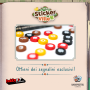 COZY STICKERVILLE gioco da tavolo IN ITALIANO asmodee AVVENTURA età 8+
