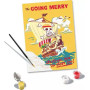 CREART kit artistico LA GOING MERRY DI ONE PIECE ravensburger SERIE TREND con pennello 2 IN 1 età 12+