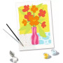 CREART kit artistico OLEANDRI ARANCIONI ravensburger SERIE TREND con pennello 2 IN 1 età 12+