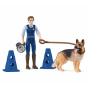 OPERAZIONI DI POLIZIA miniature in resina POCKET SET schleich POLICE età 4+