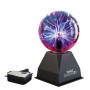 PLASMA BALL sfera elettrica ELETTRICITA' STATICA con trasformatore BUKI età 14+