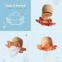 POLPO da bagno TAKO the octopus OPPI gioco PER IL BAGNETTO età 10 mesi +