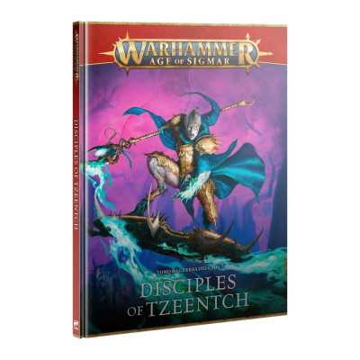 DISCIPLES OF TZEENTCH tomo da guerra DEL CAOS battletome IN ITALIANO warhammer AGE OF SIGMAR età 12+