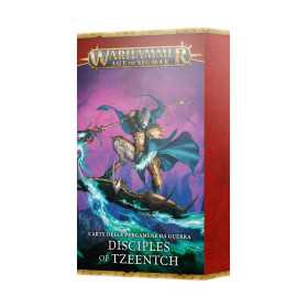 DISCIPLES OF TZEENTCH carte delle pergamene da guerra IN ITALIANO warhammer AGE OF SIGMAR età 12+