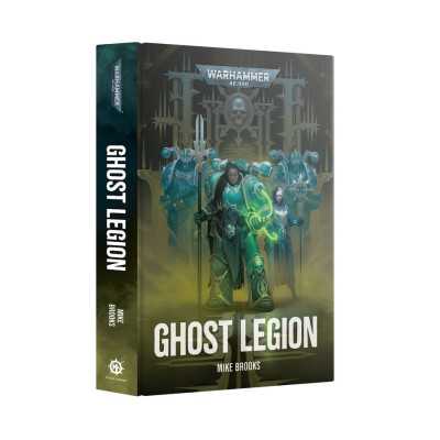 GHOST LEGION libro IN INGLESE warhammer 40k MIKE BROOKS black library HARDBACK età 12+