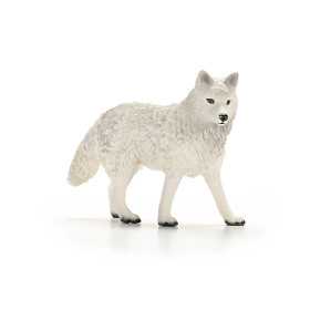 LUPO ARTICO miniatura in resina SCHLEICH animali WILD LIFE 14880 età 3+
