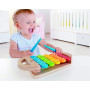 XILOFONO ARCOBALENO strumento musicale HAPE in legno E0606 età 12 mesi +