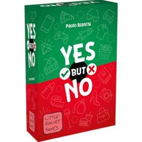 YES BUT NO gioco da tavolo IN ITALIANO little rocket games PARTY GAME età 10+