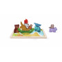 PUZZLE gioco di incastri REGNO ANIMALE in legno HAPE giungla E1656 età 3+