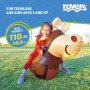 ALCE CAVALCABILE animal air hopper moose GIOCO da interno ed esterno ROVERS età 3+