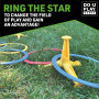TRIGO a modern strategic ring toss game LANCIO DEGLI ANELLI gioco da esterno DO U PLAY età 3+
